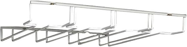 Suporte Fixo Para Taças Essence Branco  - DiCarlo