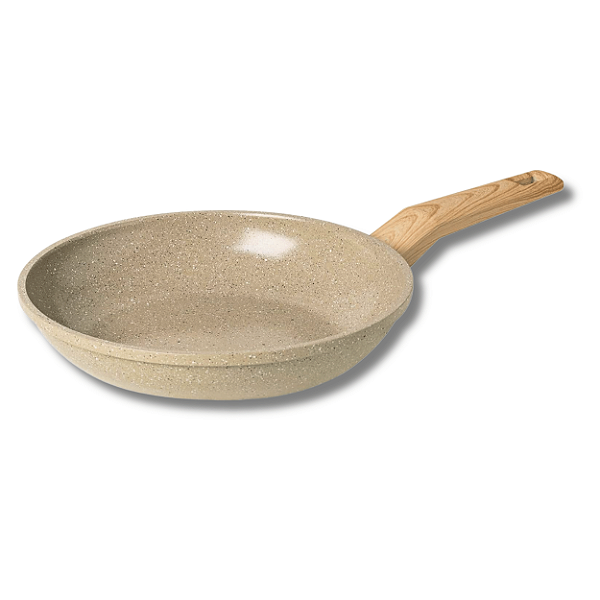 Frigideira Antiaderente Revestimento Cerâmico Indução 24 Cm Cinza Dust - Oster