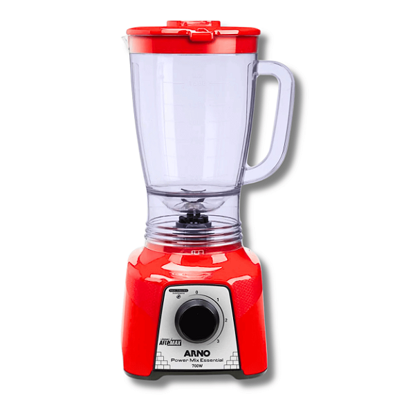 Liquidificador Power Mix Essential Vermelho LQ18 - Arno