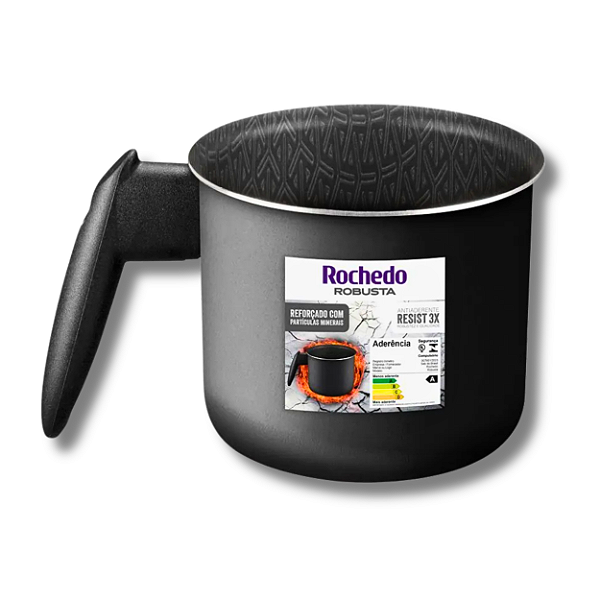 Fervedor Robusta Grafite 12cm - Rochedo