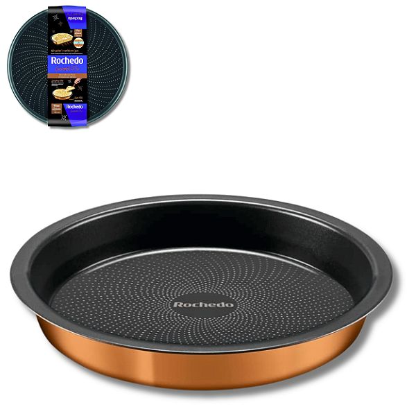 Forma Redonda Revestida Gourmet Pro 25 cm - Rochedo