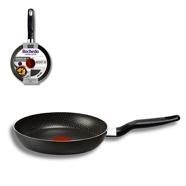 Frigideira Robusta Grafite 18cm - Rochedo
