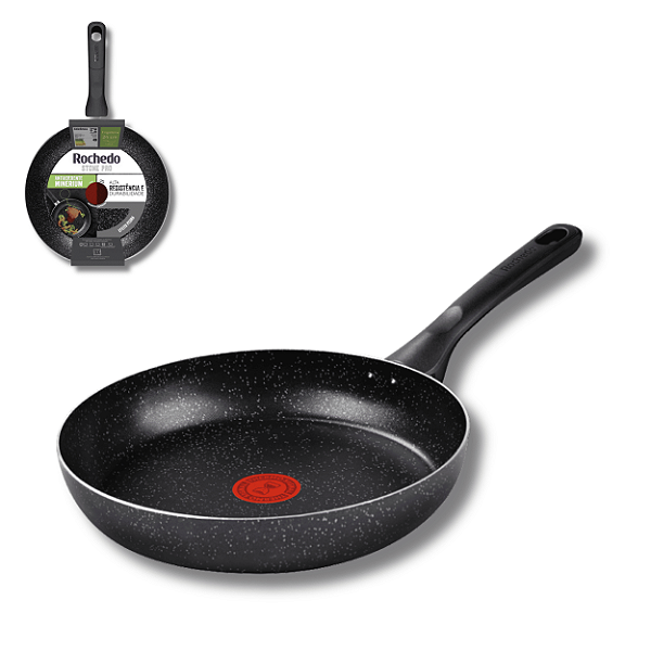 Frigideira Stone Pro 24cm - Rochedo