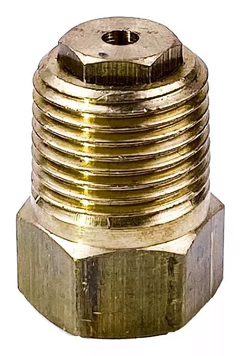 VÁLVULA DE RETENÇÃO 1/2 NPT X 7/16 P/ Central GLP
