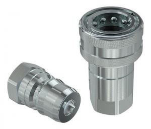 CONJ. ENGATE RÁPIDO HIDRÁULICO NPT - AÇO INOX - 1/2"