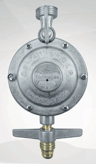 REGULADOR DOMÉSTICO - 1KG - BORBP13 X 1/2"BSP - SP(EMB)