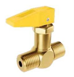 VÁLVULA/REGISTRO  CORTA FOGO RETO - 3/8" NPT M X 3/8" NPT M