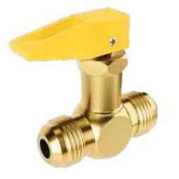 VÁLVULA/REGISTRO  CORTA FOGO RETO - 3/8" SAE M X 3/8" SAE M