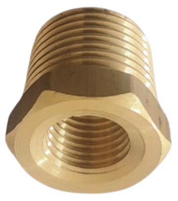 Bucha de Redução Latão - 1/2M x 1/4F