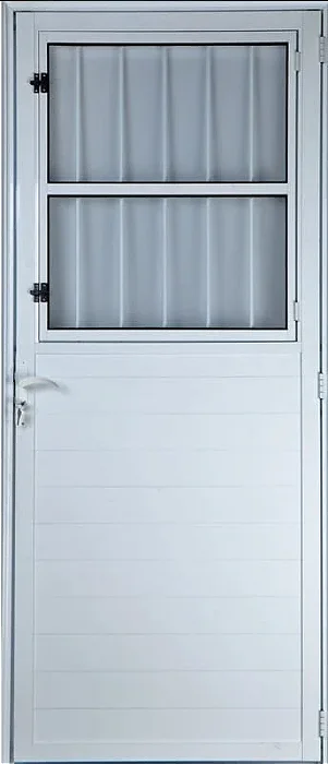 Porta de Alumínio Postigo Lambril Linha Premium