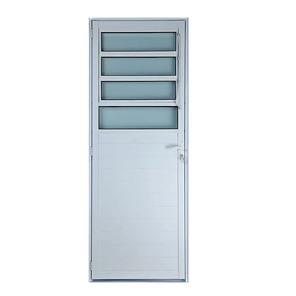 Porta de Alumínio Basculante Lambril Linha Premium