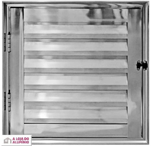 Porta de Aluminio Abrigo C/Trinco Linha Premium