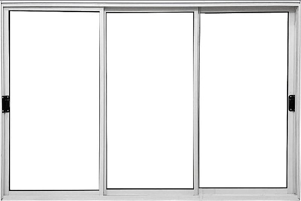 Vitro de Aluminio 3 Planos Móveis Sem Grade Linha Modular