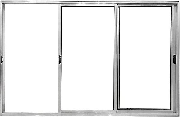 Vitro de Aluminio 3 Planos Móveis Sem Grade Linha Modular