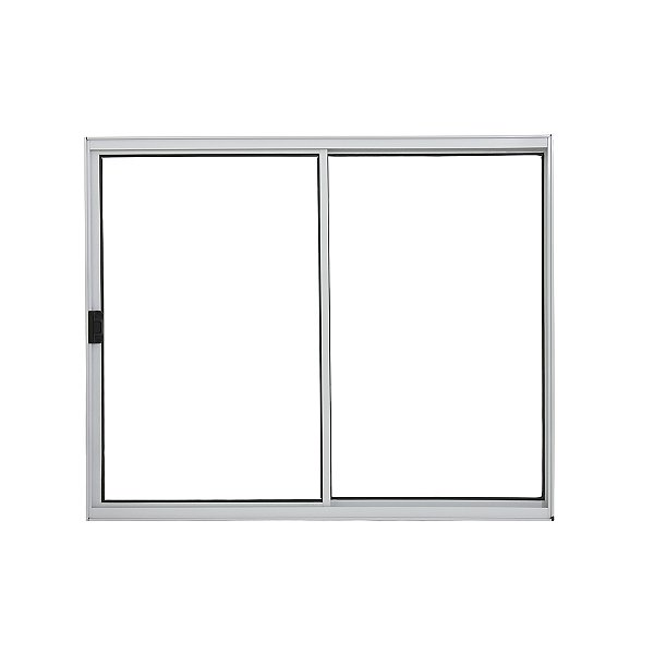 Vitro de Aluminio 2 Folhas Sem Grade Linha Leve