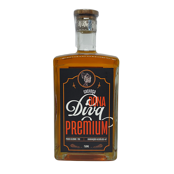 Cachaça Dona Diva Premium 750ml