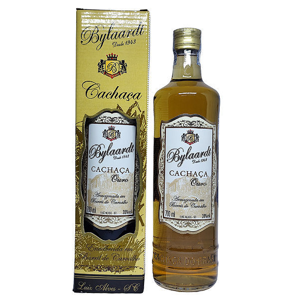 Cachaça Bylaardt Ouro 700ml