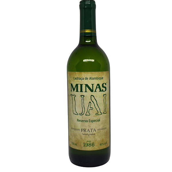 Cachaça Minas Uai Prata 750ml