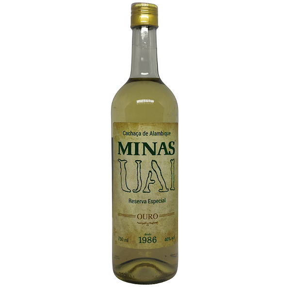 Cachaça Minas Uai Ouro 750ml