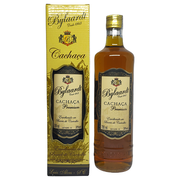 Cachaça Bylaardt Premium 700ml