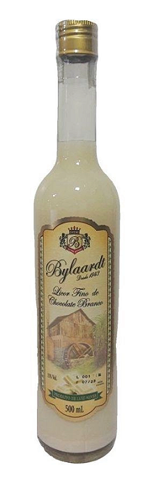 Licor Fino Bylaardt Chocolate Branco 500ml