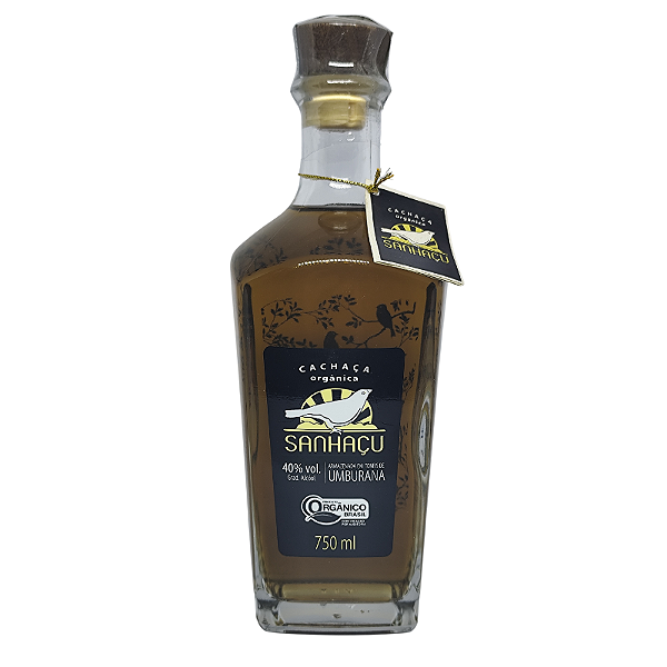 Cachaça Sanhaçu Amburana Extra Premium Garrafa Especial 750ml