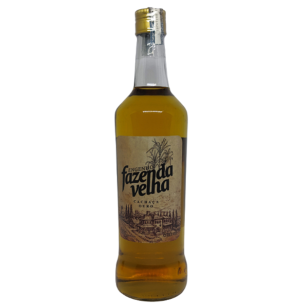 Cachaça Engenho Fazenda Velha Ouro 670ml
