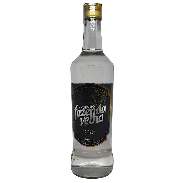 Cachaça Engenho Fazenda Velha Prata 670ml