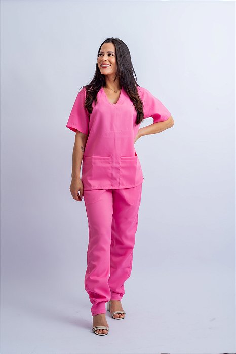 Scrub Mari - Rosa Pink