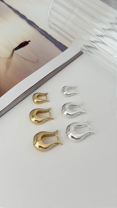 Trio argolas de gota