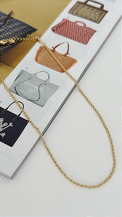 Choker cordão Baiano