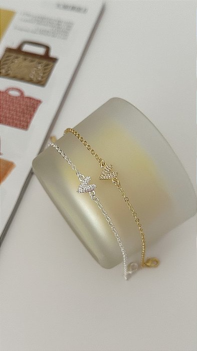 Pulseira elos com coração