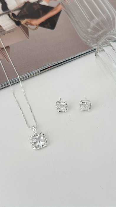 Conjunto quadrado luxo