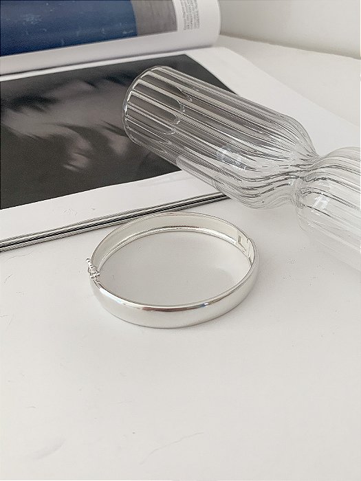 Bracelete orgânico liso