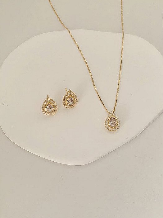 Conjunto gota luxo