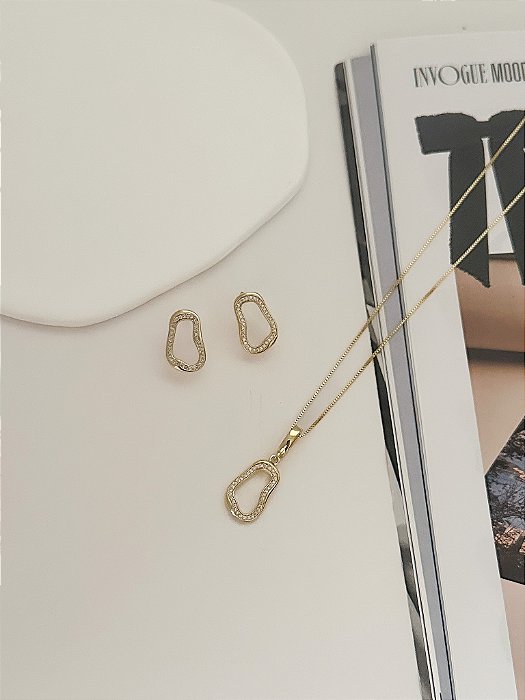Conjunto orgânico em zircônia