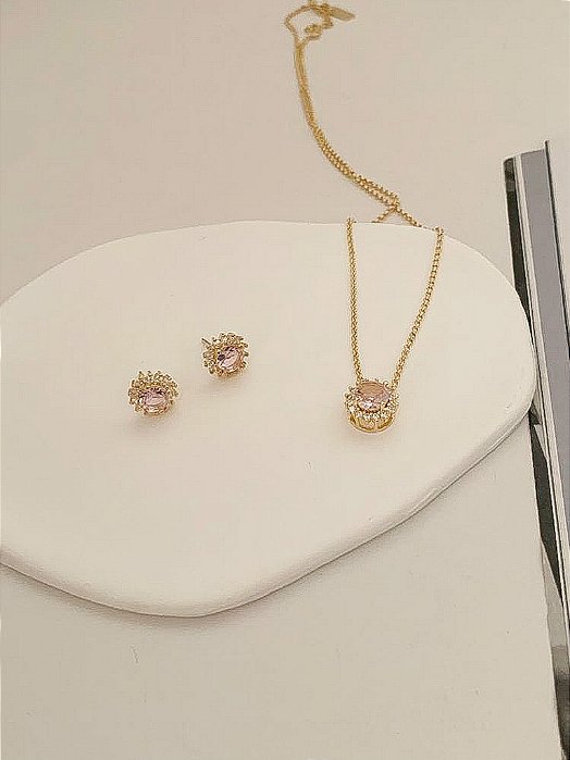 Conjunto rosa bebê