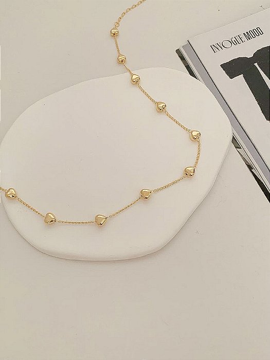 Choker corações