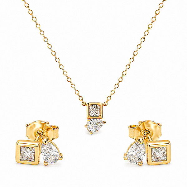 Conjunto delicado em zircônias com elos