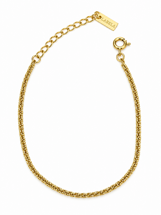 Pulseira malha brilho