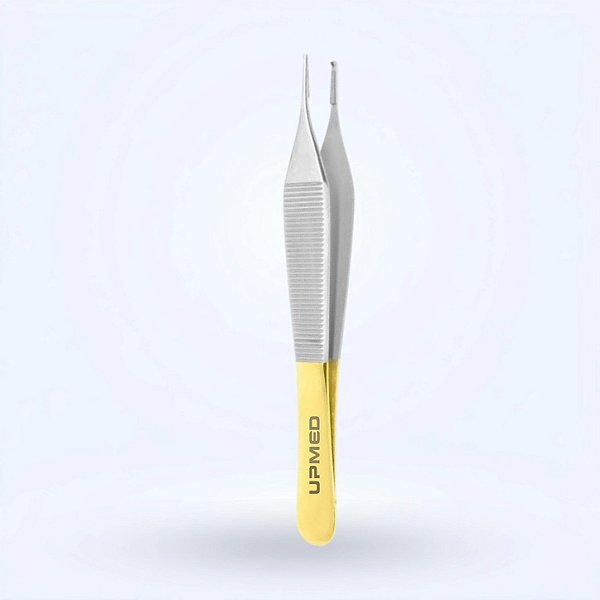 Pinça Adson com Dente e Vídea 12cm