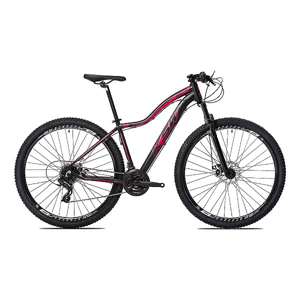 Bicicleta Aro 29 Ksw Alumínio 24v Shimano Freio A Disco ML
