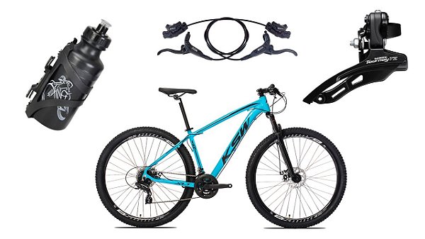 Bicicleta Aro 29 KSW Aluminio 6061 24v Freio Hidráulico