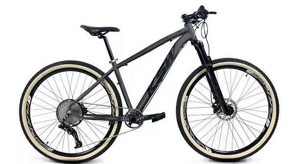 Bicicleta Aro 29 Ksw 9v Freio Hidráulico Trava De Guidão