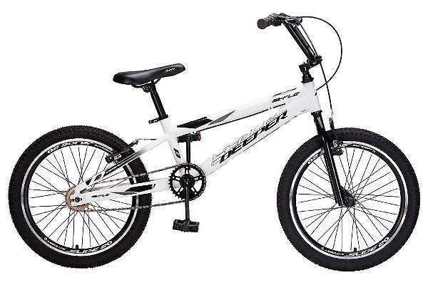 Bicicleta aro 20 alumínio  Deeper Bmx style Branco