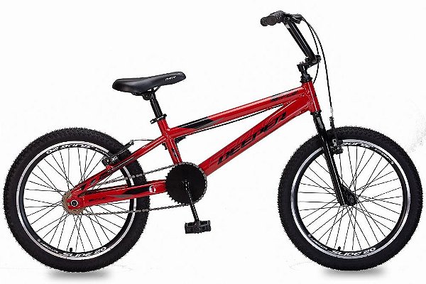 Bicicleta aro 20 alumínio  Deeper Bmx style Vermelho