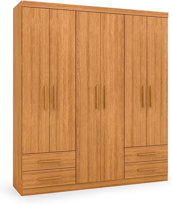 Guarda Roupa Batrol Advantage 6 Portas 4 Gav