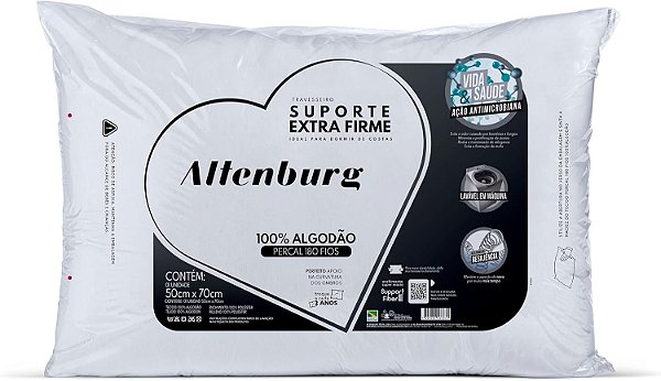 Travesseiro Altenburg Suporte Extra Firme 050x070cm