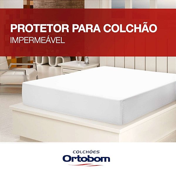 Protetor de Colchão Impermeável Ortobom