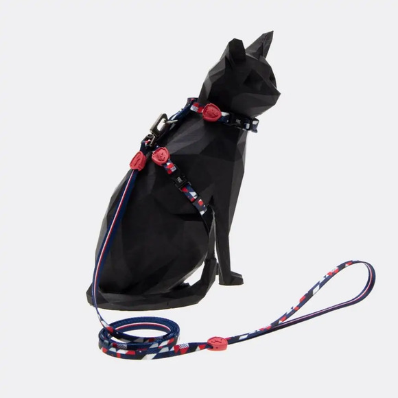 Peitoral com Guia FreeFaro para Gatos Paris P